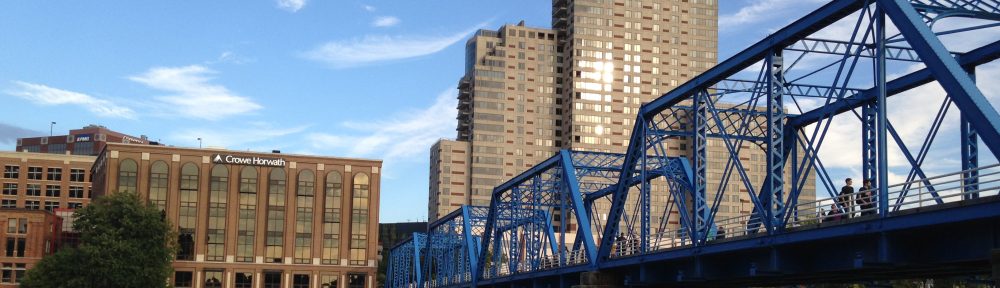 Grand Rapids' Blue Bridge